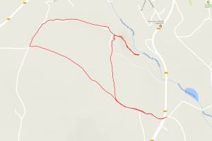 Trace gps Autour du puech des Fourques Autour du puech des Fourques