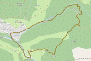 Trace gps De chalets en alpages De chalets en alpages