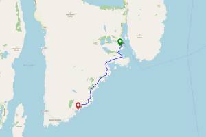Randonnée entre Nusfjord et Austre Nesland